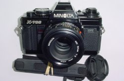 Minolta X-700 35mm Film SLR Manual Camera + Minolta 50mm F/1.7 MD Lens