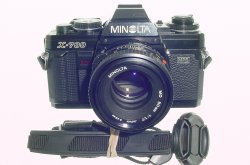 Minolta X-700 35mm Film Manual SLR Camera + Minolta 50mm F/1.7 MD Lens