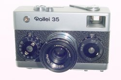Rollei 35 35mm Film Manual Camera with Carl Zeiss Tessar 40mm F/3.5 Lens