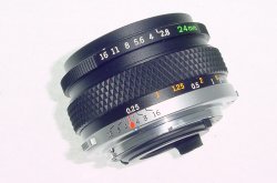 Olympus 24mm F/2.8 Auto-W Zuiko Wide Angle Manual Focus Lens