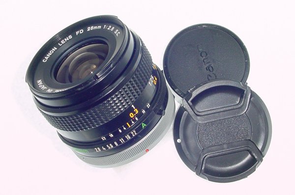 Canon 28mm F/2.8 FD S.C. Wide Angle Manual Focus Lens