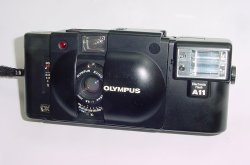 Olympus XA 4 MACRO 35mm Film Camera with Zuiko 28mm F/3.5 Lens + A11 Flash