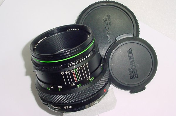 Zenza Bronica 75mm F/2.8 E II Standard Lens For ETR ETRS ETRSi Cameras