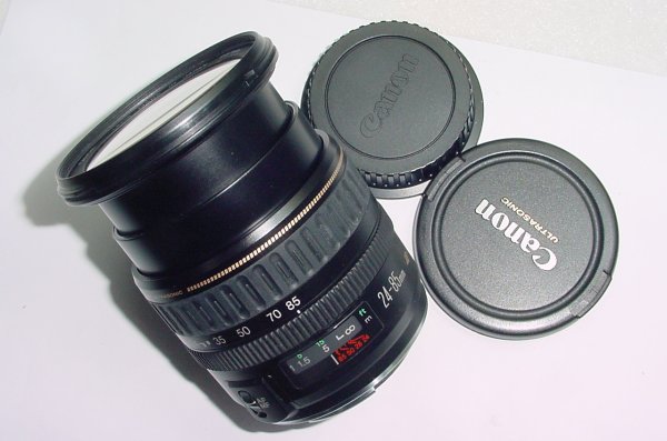 Canon 24-85mm F/3.5-4.5 EF USM Auto Focus Zoom Lens in Black