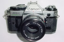 Canon AE-1 Program 35mm SLR Film Manual Camera + Canon 50mm F/1.8 FD Lens