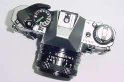 Canon AE-1 Program 35mm SLR Film Manual Camera + Canon 50mm F/1.8 FD Lens