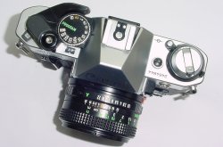 Canon AE-1 Program 35mm SLR Film Manual Camera + Canon 50mm F/1.8 FD Lens