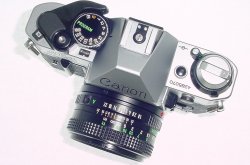Canon AE-1 Program 35mm SLR Film Manual Camera + Canon 50mm F/1.8 FD Lens