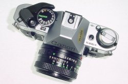 Canon AE-1 Program 35mm SLR Film Manual Camera + Canon 50mm F/1.8 FD Lens
