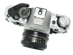 Canon AE-1 Program 35mm SLR Film Manual Camera + Canon 50mm F/1.8 FD Lens