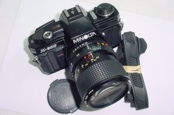 Minolta X-300 35mm Film SLR Manual Camera with 35-70mm F/3.5 MD MACRO Zoom Lens