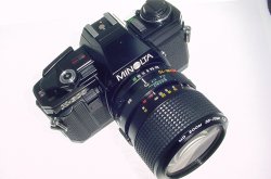 Minolta X-300 35mm Film SLR Manual Camera with 35-70mm F/3.5 MD MACRO Zoom Lens