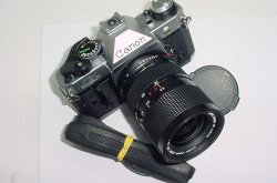 Canon AE-1 Program 35mm Film SLR Camera + Canon 35-70mm f/3.5-4.5 FD Zoom Lens