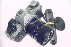 Canon AE-1 Program 35mm Film SLR Camera + Canon 35-70mm f/3.5-4.5 FD Zoom Lens