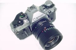 Canon AE-1 Program 35mm Film SLR Camera + Canon 35-70mm f/3.5-4.5 FD Zoom Lens