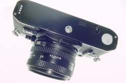 Canon AE-1 Program 35mm SLR Film Manual Camera + Canon 50/1.8 FD Lens in Black