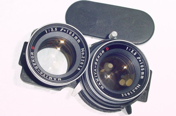 Mamiya 105mm f3.5 MAMIYA-SEKOR Telephoto Twin Lens For C330 C33 C220 TLR Camera