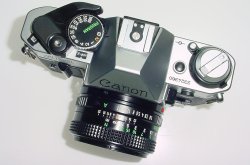 Canon AE-1 Program 35mm SLR Film Manual Camera + Canon 50mm F/1.8 FD S.C. Lens
