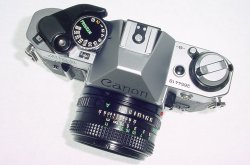 Canon AE-1 Program 35mm SLR Film Manual Camera + Canon 50mm F/1.8 FD Lens