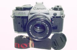 Canon AE-1 Program 35mm SLR Film Manual Camera + Canon 50mm F/1.8 FD Lens