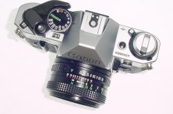 Canon AE-1 Program 35mm SLR Film Manual Camera + Canon 50mm F/1.8 FD Lens