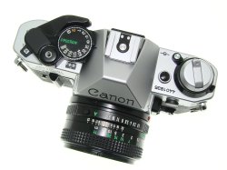 Canon AE-1 Program 35mm SLR Film Manual Camera + Canon 50mm F/1.8 FD Lens