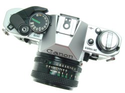 Canon AE-1 Program 35mm SLR Film Manual Camera + Canon 50mm F/1.8 FD Lens