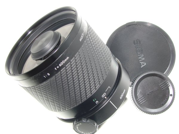 Sigma 600mm F/8 Mirror Telephoto Multi Coated Manual Focus Lens For Nikon F AIs