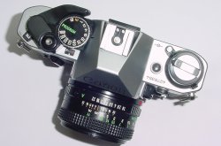 Canon AE-1 Program 35mm SLR Film Manual Camera with Canon 50mm F/1.8 FD Lens