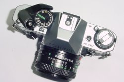 Canon AE-1 Program 35mm SLR Film Manual Camera with Canon 50mm F/1.8 FD Lens