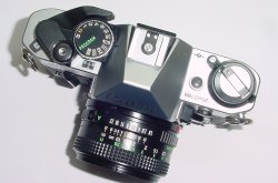 Canon AE-1 Program 35mm SLR Film Manual Camera with Canon 50mm F/1.8 FD Lens