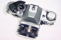 Canon AE-1 Program 35mm SLR Film Manual Camera with Canon 50mm F/1.8 FD Lens