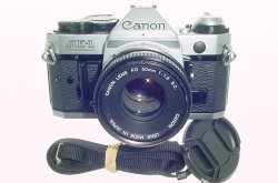 Canon AE-1 Program 35mm SLR Film Manual Camera with Canon 50mm F/1.8 FD Lens