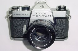 Pentax Spotmatic SP F 35mm Film SLR Manual Camera + Takumar 55mm F/2 SMC Lens
