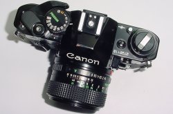 Canon AE-1 Program 35mm SLR Film Manual Camera + Canon 50/1.4 FD Lens Excellent