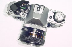 Canon AE-1 Program 35mm SLR Film Manual Camera + Canon 50/1.4 FD Lens