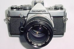 Olympus OM-1 35mm Film SLR Manual Camera with Olympus 50mm f/1.4 G.Zuiko Lens
