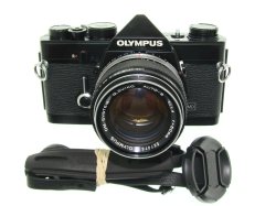 Olympus OM-1 35mm Film SLR Manual Camera with Olympus 50mm f/1.4 G.Zuiko Lens