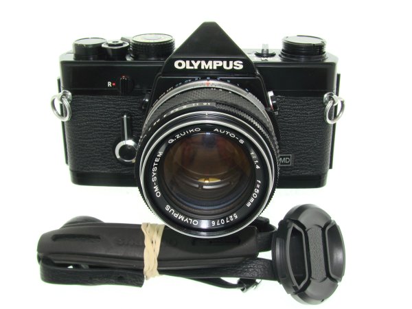 Olympus OM-1 35mm Film SLR Manual Camera with Olympus 50mm f/1.4 G.Zuiko Lens