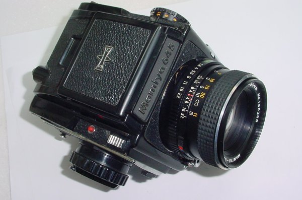 Mamiya 645 M645 Medium Format SLR Film Camera with Mamiya-Sekor 80/2.8 C Lens