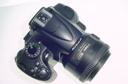 Nikon D5000 12.3 MP DX Digital SLR Camera with Nikon 35mm F/1.8G AF-S DX Lens