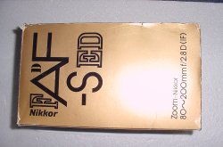 Nikon 80-200mm F/2.8 D AF-S NIKKOR ED Zoom Lens