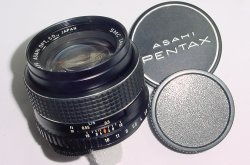 Pentax Takumar 50mm F1.4 SMC M42 Screw Mount Manual Focus Standard Lens