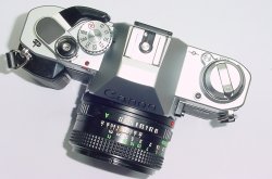 Canon AL-1 QF 35mm SLR Film Manual Camera with Canon 50mm F/1.8 FD Lens