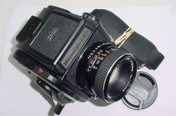 Mamiya M645 1000s Medium Format SLR Film Camera with 80/2.8 Lens