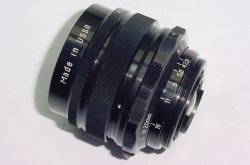Mir-1 37mm f/2.8 Brussels Grand Prix 1958 USSR M39 Screw Mount Lens