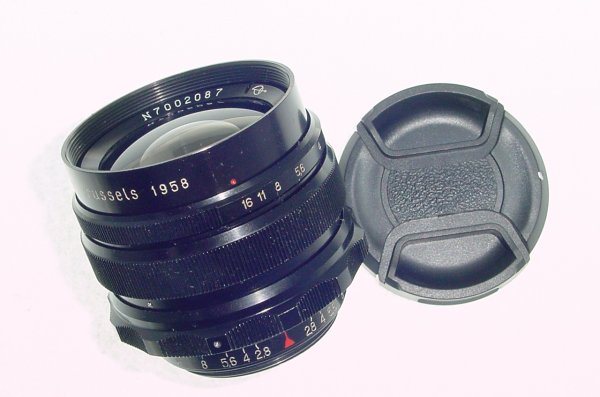 Mir-1 37mm f/2.8 Brussels Grand Prix 1958 USSR M39 Screw Mount Lens