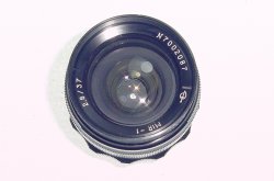 Mir-1 37mm f/2.8 Brussels Grand Prix 1958 USSR M39 Screw Mount Lens