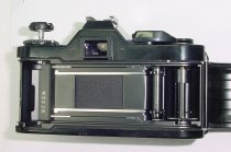 Canon AV-1 35mm Film SLR Manual Camera with Canon 50mm F/1.8 FD Lens - Black