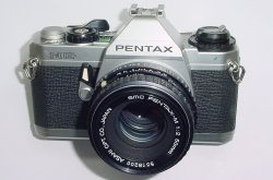 Pentax MG 35mm SLR Film Manual Camera with Pentax-M 50mm F/2 smc Lens
